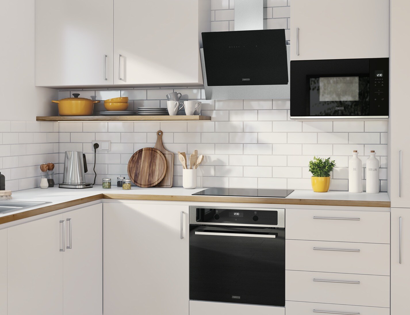 Bright kitchen